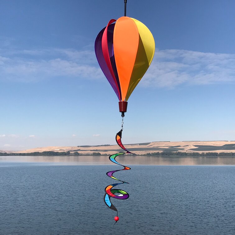 Rainbow Panel Hot Air Balloon